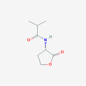 (S)-N-(2-Oxotetrahydrofuran-3-yl)isobutyramide