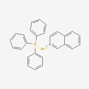 2-Naphthalenyl(triphenylphosphine)gold