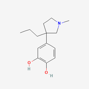 4-(1-Methyl-3-propyl-3-pyrrolidinyl)pyrocatechol