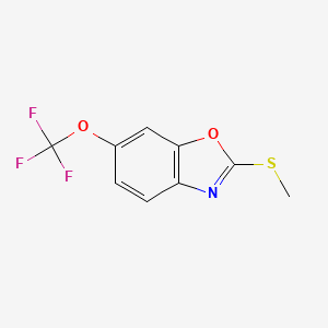 2-(Methylthio)-6-(trifluoromethoxy)benzo[d]oxazole