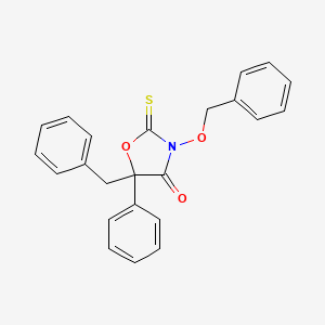 5-Benzyl-3-(benzyloxy)-5-phenyl-2-thioxooxazolidin-4-one