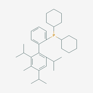 Dicyclohexyl(2',4',6'-triisopropyl-3'-methyl-[1,1'-biphenyl]-2-yl)phosphine