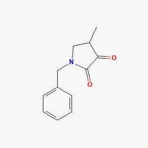 1-Benzyl-4-methylpyrrolidine-2,3-dione