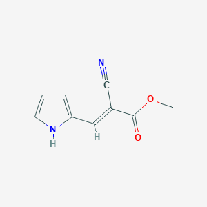 Methyl 2-cyano-3-(1H-pyrrol-2-yl)acrylate