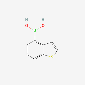 molecular formula C8H7BO2S B1288873 (1-苯并噻吩-4-基)硼酸 CAS No. 177735-30-7
