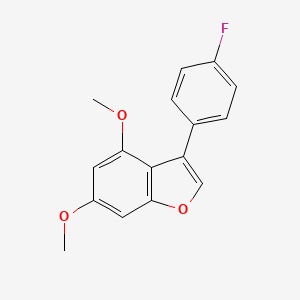 3-(4-Fluorophenyl)-4,6-dimethoxybenzofuran