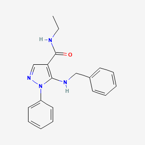 5-(Benzylamino)-N-ethyl-1-phenyl-1H-pyrazole-4-carboxamide