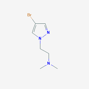 molecular formula C7H12BrN3 B1288884 [2-(4-Bromopyrazol-1-yl)ethyl]dimethylamine CAS No. 847818-54-6