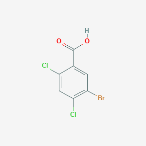 molecular formula C7H3BrCl2O2 B1288886 5-Bromo-2,4-dichlorobenzoic acid CAS No. 791137-20-7