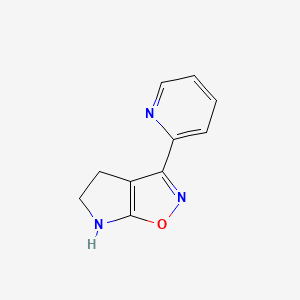 3-(Pyridin-2-yl)-5,6-dihydro-4H-pyrrolo[3,2-d]isoxazole