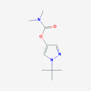 1-tert-Butyl-1H-pyrazol-4-yl dimethylcarbamate