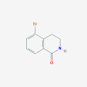 B1288893 5-bromo-3,4-dihydroisoquinolin-1(2H)-one CAS No. 1109230-25-2