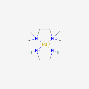 (1,2-Ethanediamine-N,N')(N,N,N',N'-tetramethyl-1,2-ethanediamine-N,N')palladiu