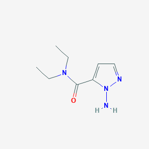 1-Amino-N,N-diethyl-1H-pyrazole-5-carboxamide