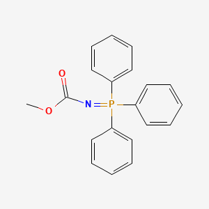 Carbamic acid, (triphenylphosphoranylidene)-, methyl ester