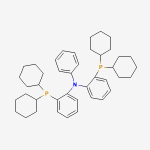 2-(Dicyclohexylphosphino)-N-(2-(Dicyclohexylphosphino)phenyl)-N-phenylaniline