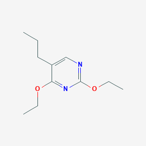B128890 2,4-Diethoxy-5-propylpyrimidine CAS No. 145729-63-1