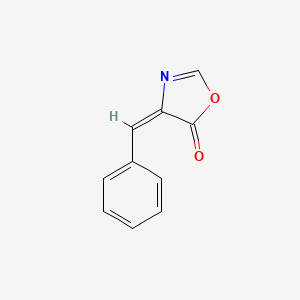 molecular formula C10H7NO2 B12889008 4-Benzylideneoxazol-5(4H)-one CAS No. 5839-91-8