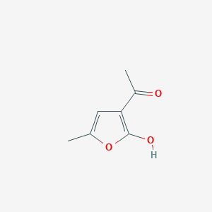 1-(2-Hydroxy-5-methylfuran-3-yl)ethanone