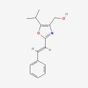 (5-Isopropyl-2-styryloxazol-4-yl)methanol