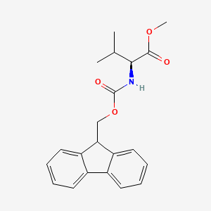 molecular formula C21H23NO4 B12889110 Fmoc-Val-Ome 