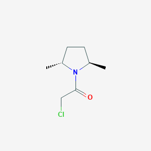 2-Chloro-1-[(2R,5R)-2,5-dimethylpyrrolidin-1-yl]ethan-1-one