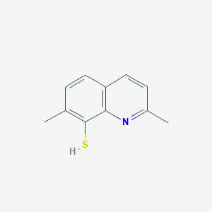 2,7-Dimethylquinoline-8-thiol