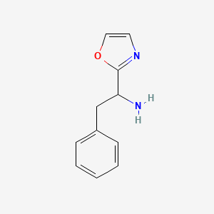 1-(Oxazol-2-yl)-2-phenylethanamine