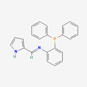 2-(Diphenylphosphanyl)-N-[(2H-pyrrol-2-ylidene)methyl]aniline