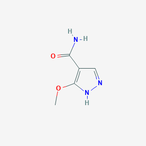 5-methoxy-1H-pyrazole-4-carboxamide