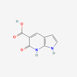 6-oxo-6,7-Dihydro-1H-pyrrolo[2,3-b]pyridine-5-carboxylic acid