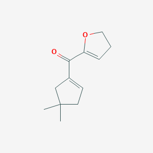 (4,5-Dihydrofuran-2-yl)(4,4-dimethylcyclopent-1-en-1-yl)methanone