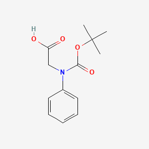 B1288927 N-(tert-Butoxycarbonyl)-N-phenylglycine CAS No. 150806-61-4
