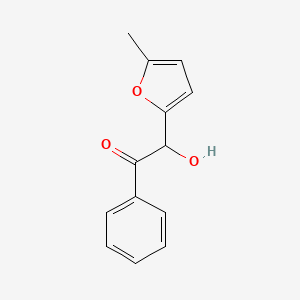 2-Hydroxy-2-(5-methylfuran-2-yl)-1-phenylethanone