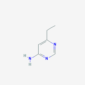 molecular formula C6H9N3 B1288946 6-Ethylpyrimidin-4-amine CAS No. 856160-67-3