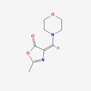 2-Methyl-4-(morpholinomethylene)oxazol-5(4H)-one