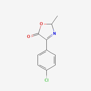 4-(4-Chlorophenyl)-2-methyloxazol-5(2H)-one