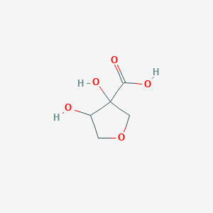 3,4-Dihydroxytetrahydrofuran-3-carboxylic acid