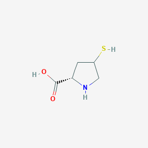 (2S)-4-Mercaptopyrrolidine-2-carboxylic acid