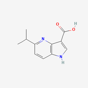 5-Isopropyl-1H-pyrrolo[3,2-b]pyridine-3-carboxylic acid