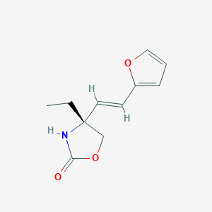 (R)-4-Ethyl-4-(2-(furan-2-yl)vinyl)oxazolidin-2-one