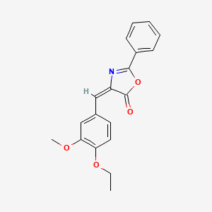 4-(4-Ethoxy-3-methoxybenzylidene)-2-phenyloxazol-5(4H)-one