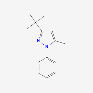 3-(Tert-butyl)-5-methyl-1-phenyl-1H-pyrazole