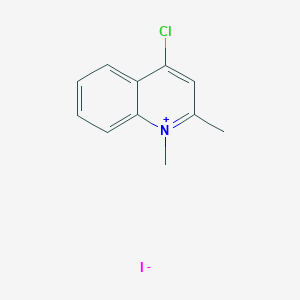 4-Chloro-1,2-dimethylquinolin-1-ium iodide