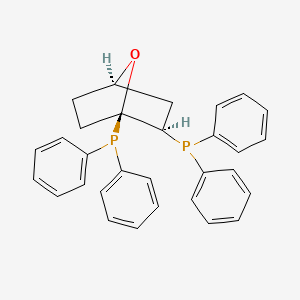 molecular formula C30H28OP2 B12889852 (1R,2R,4R)-7-Oxabicyclo[2.2.1]heptane-1,2-diylbis(diphenylphosphine) 