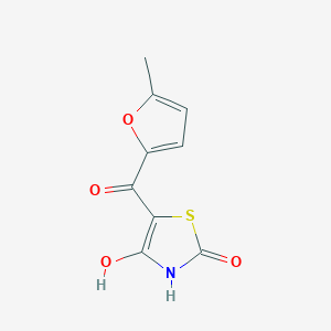 5-(Hydroxy(5-methylfuran-2-yl)methylene)thiazolidine-2,4-dione