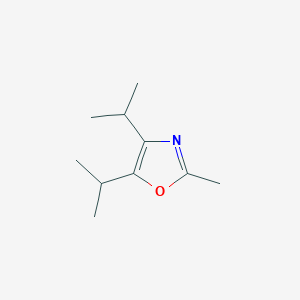 molecular formula C10H17NO B12889879 4,5-Diisopropyl-2-methyloxazole 