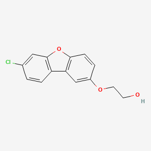 2-((7-Chlorodibenzo[b,d]furan-2-yl)oxy)ethanol