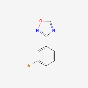 molecular formula C8H5BrN2O B1288991 3-(3-溴苯基)-1,2,4-噁二唑 CAS No. 1033202-12-8