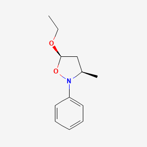 (3R,5R)-5-Ethoxy-3-methyl-2-phenylisoxazolidine